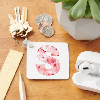 Personalized Initial Name Traits Keychain Gift Nyckelring