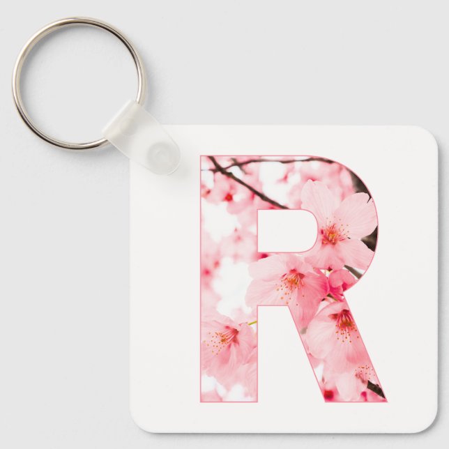 Personalized Initial Name Traits Keychain Gift Nyckelring (Framsida)