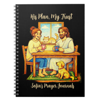 Personalized Jesus Gift Journal & Notebook Anteckningsbok