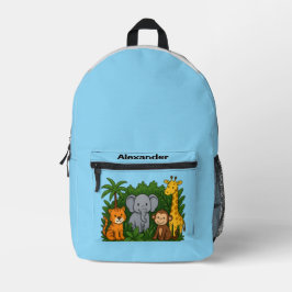 Personalized Jungle Animal Backpack – Fun Safari 