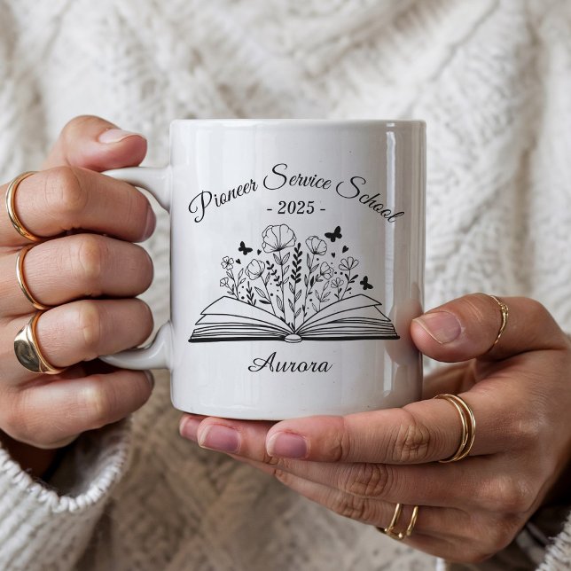 Personalized JW Pioneer Service School Class 2025 Kaffemugg (Skapare uppladdad)