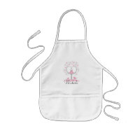 Personalized Kids Apron/Whimsical Tree with Owl