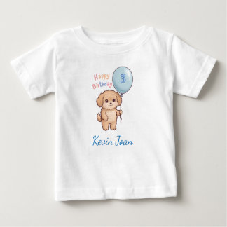 Personalized Kids Birthday T-Shirt, Custom Name T Shirt