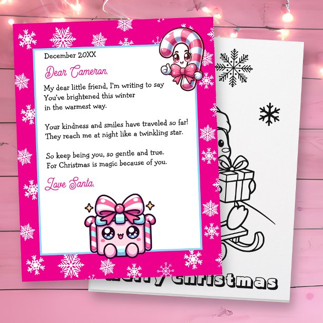 Personalized Kid's Letter from Santa  (Skapare uppladdad)