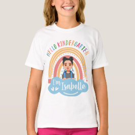 Personalized Kindergarten Shirt for Kids T Shirt