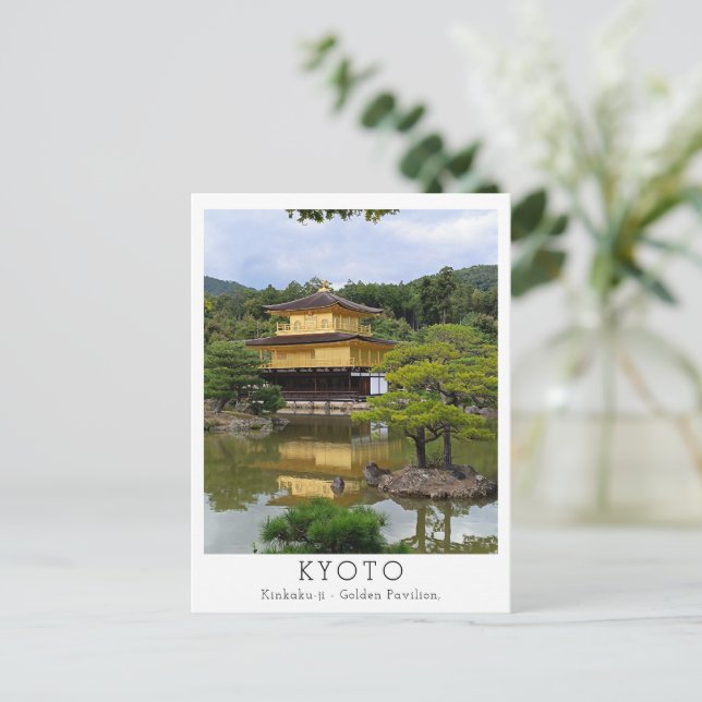 Personalized Kinkaku-ji, Kyoto Vykort (Stående Fram)