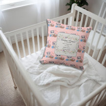 Personalized Kitten & Wildflowers Birth Keepsake