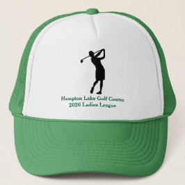 Personalized Ladies Golf League Hat Keps