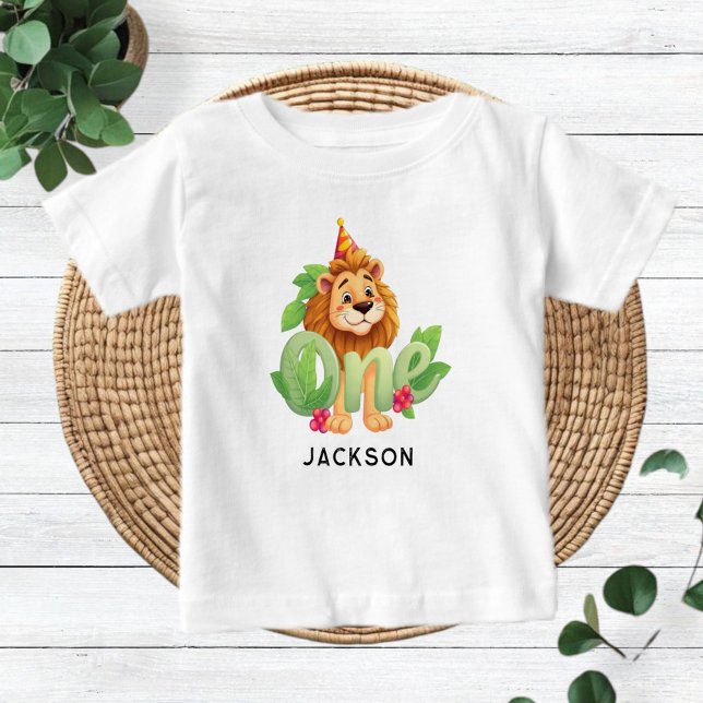 Personalized Lion-Themed Baby Shirt  T (Skapare uppladdad)