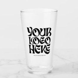 Personalized Logo and Text Beer Glasses Glaskopp