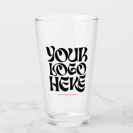 Personalized Logo and Text Beer Glasses Glaskopp