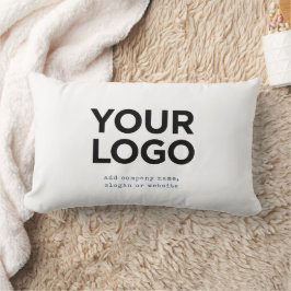 Personalized Logo and Text Corporate Lumbarkudde