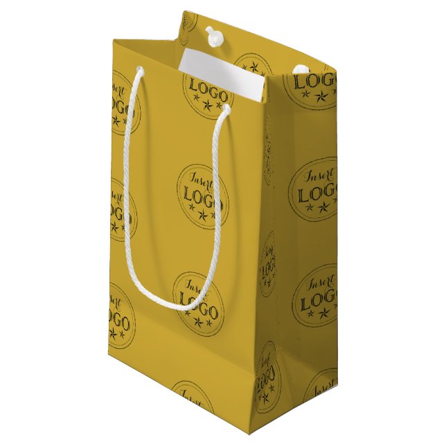 Personalized Logo Pattern Small Gift Bag for Gift (Framsidan Vinklad)