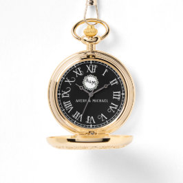 Personalized Love Gift – Custom Couple Name Armbandsur