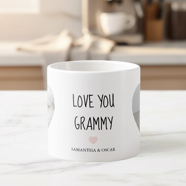 Personalized Love You Grammy | Custom Gift Espressomugg (Skapare uppladdad)