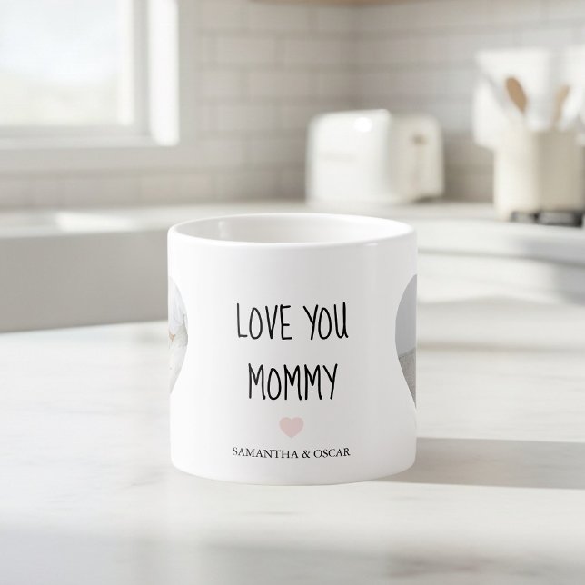 Personalized Love You Mommy | Custom Photo Gift Espressomugg (Skapare uppladdad)