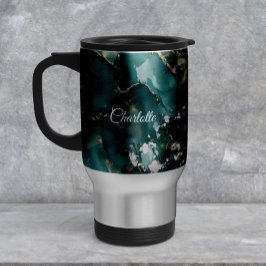 Personalized Luxury Marble Pattern Custom Name Resemugg