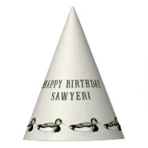 Personalized Mallard Duck Birthday
