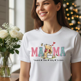 Personalized Mama Bear Sweatshirt with Kids Names T Shirt