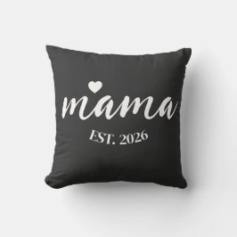 Personalized Mama Est Year Custom Gift For Mommy Kudde