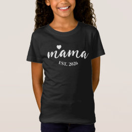 Personalized Mama Est Year Custom Gift For Mommy T Shirt