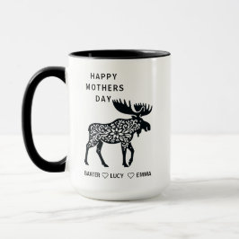 Personalized Mama Moose Mug | Mother’s Day Mugg