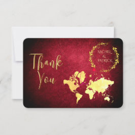 Personalized Map of Love Journey Wedding Tack Kort
