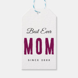 Personalized Massage Gift Tags – Best Mom Ever Presentetikett
