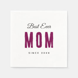 Personalized Massage Napkins – Best Mom Eve Pappersservett
