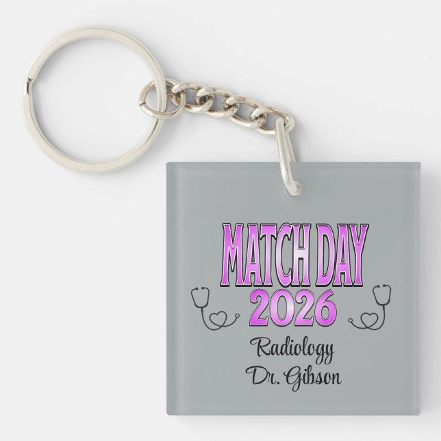 Personalized Match Day Medical Residency Specialty (Framsidan)