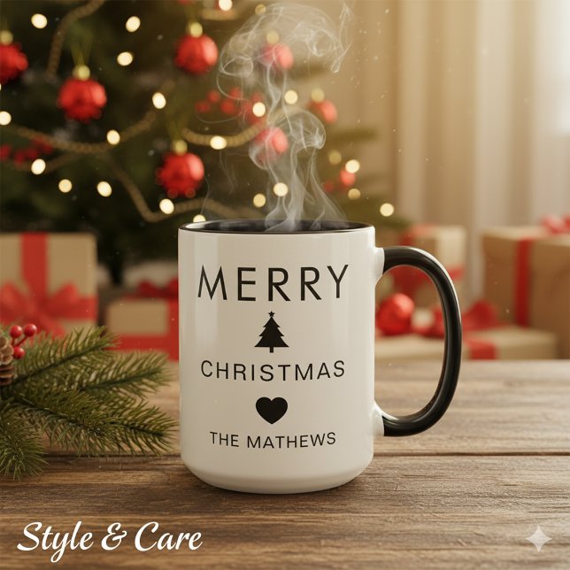 Personalized Merry Christmas Custom Mug Holiday St Mugg (Personalized Merry Christmas Custom Mug Holiday Style)