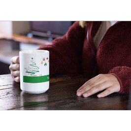 Personalized Merry Christmas Mug Kaffemugg