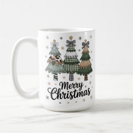 Personalized Merry Christmas Mug with Santa Kaffemugg