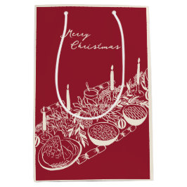 Personalized Merry Christmas Table Minimal Design 