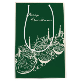 Personalized Merry Christmas Table Minimal Design 