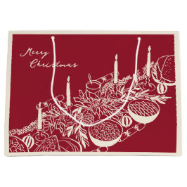 Personalized Merry Christmas Table Minimal Design 