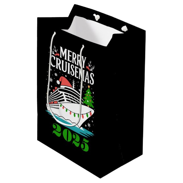 Personalized Merry Cruisemas Cruise Ship Family  (Framsidan Vinklad)