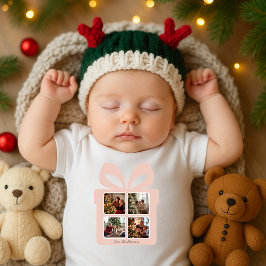 Personalized Modern Pink Christmas T Shirt