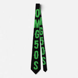 Personalized modern random letters green black slips