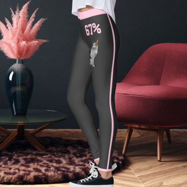 Personalized Modern Trending Pet Lover Cat Mom 67 Leggings (Skapare uppladdad)