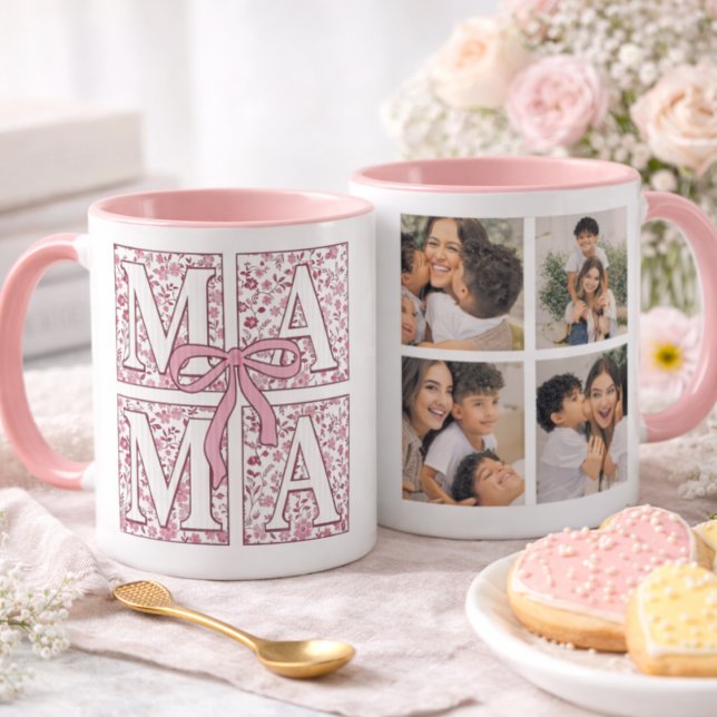 Personalized Mom Photo Mug Cute Design Mugg (Skapare uppladdad)