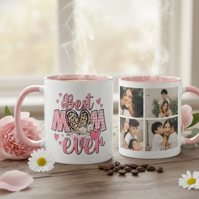 Personalized Mom Photo Mug Cute Design Mugg (Skapare uppladdad)