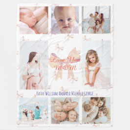 Personalized Mother’s Day Photo Gift for Mom Fleecefilt