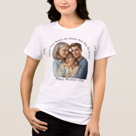 personalized mother's day photo  t shirt