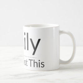 Personalized Motivational Mug – Custom Name & Affi Kaffemugg