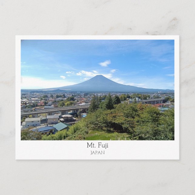 Personalized, Mount Fuji, Japan Vykort (Framsida)
