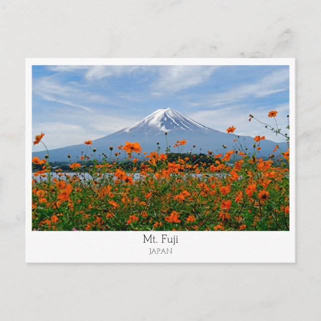 Personalized, Mount Fuji, Japan Vykort (Framsida)