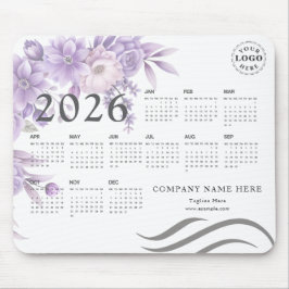 Personalized Mouse Pad with Full 2026 Calendar Musmatta