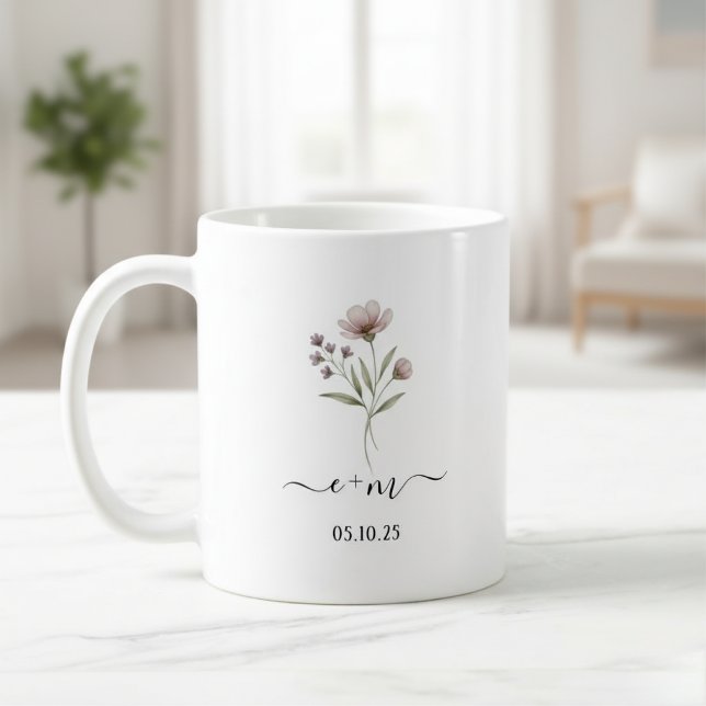 Personalized Mr & Mrs coffee mugs, Engagement  Kaffemugg (Skapare uppladdad)