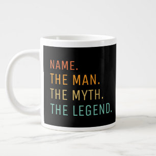 Personalized Mug, The Man The Myth The Legend, Gia Jumbo Mugg